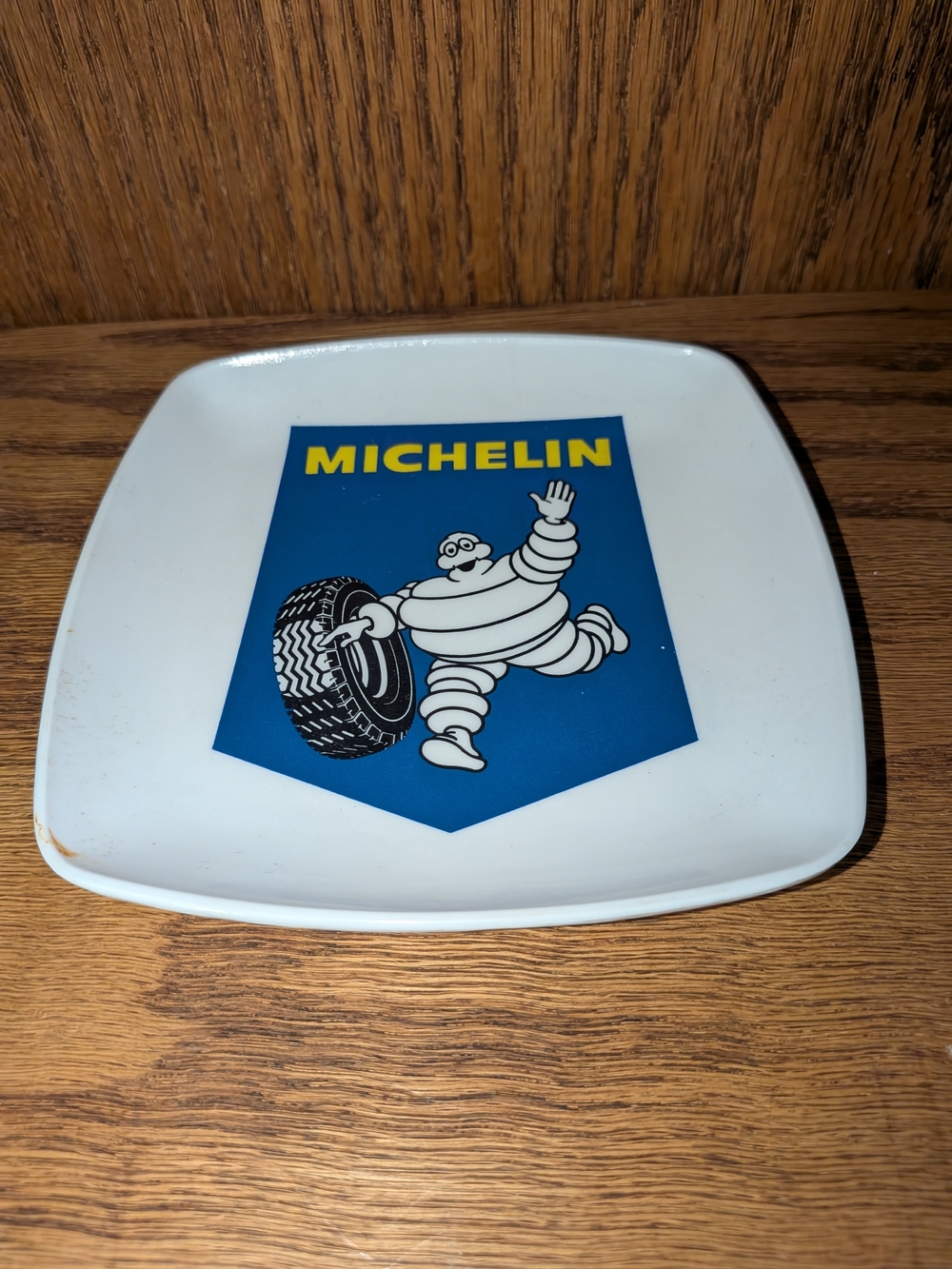 MICHELIN White Logo Ceramic Trinket Dish